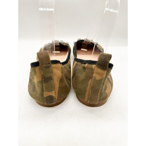 Marc Jacobs Women's Cleo Studded Ballerina Ballet Flat Camouflage 9 - Picture 9 of 11